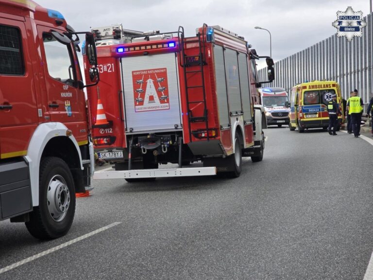 Śmiertelny wypadek w Gliwicach. Nie żyją obywatele Ukrainy