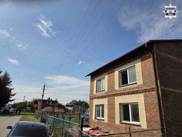 Wybuch w pobliżu Gliwic. Policja bada sprawę