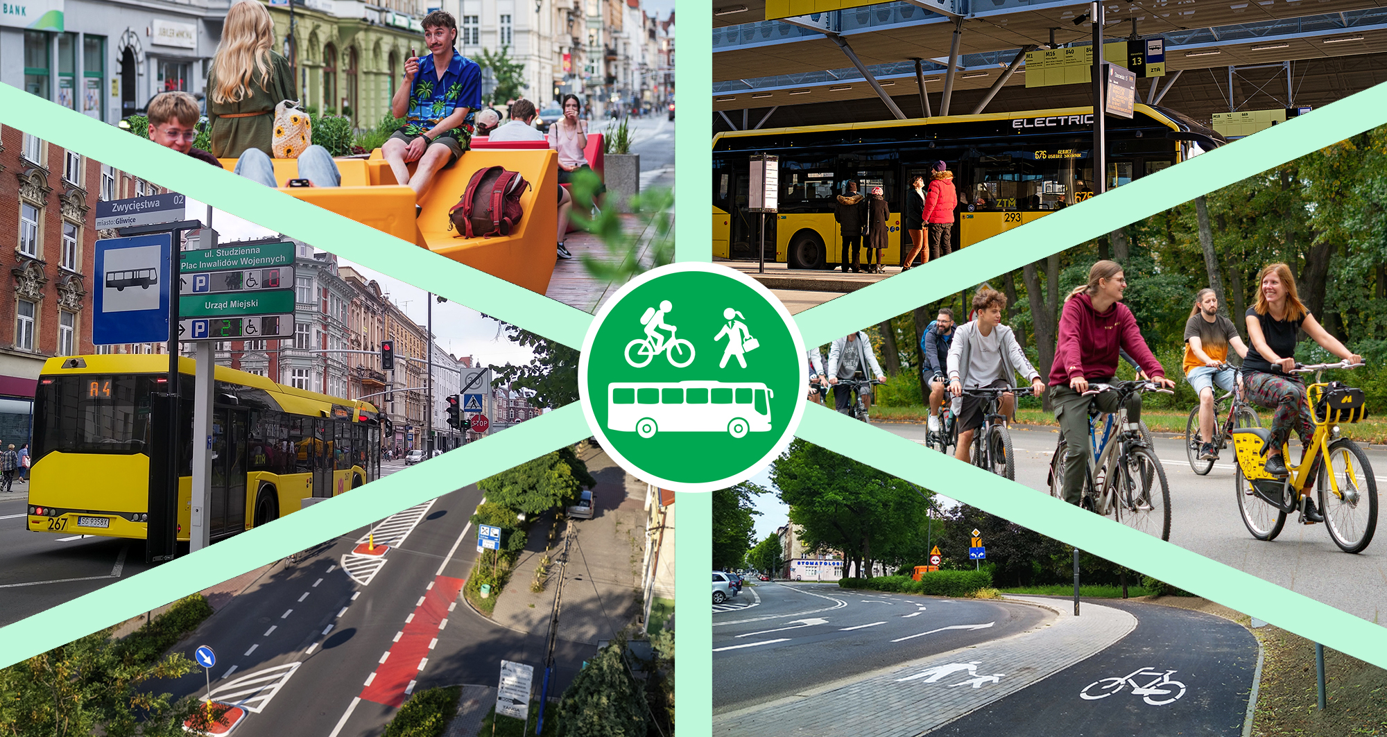 Po Gliwicach nie tylko samochodem. Zmienia się sposób poruszania po mieście