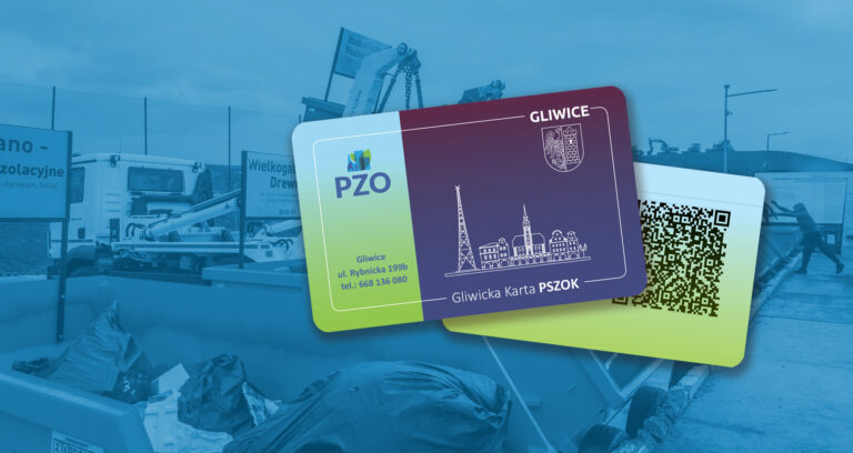 „Kod do PSZOK”. Kartę PSZOK wyrobisz w Urzędzie Miejskim i przy Rybnickiej 199B