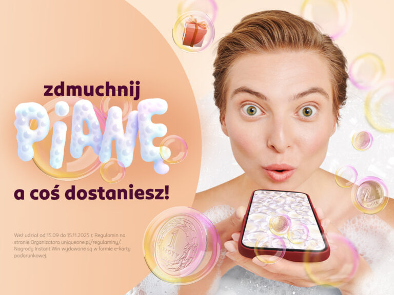 Zdmuchnij pianę w apce Rossmanna 