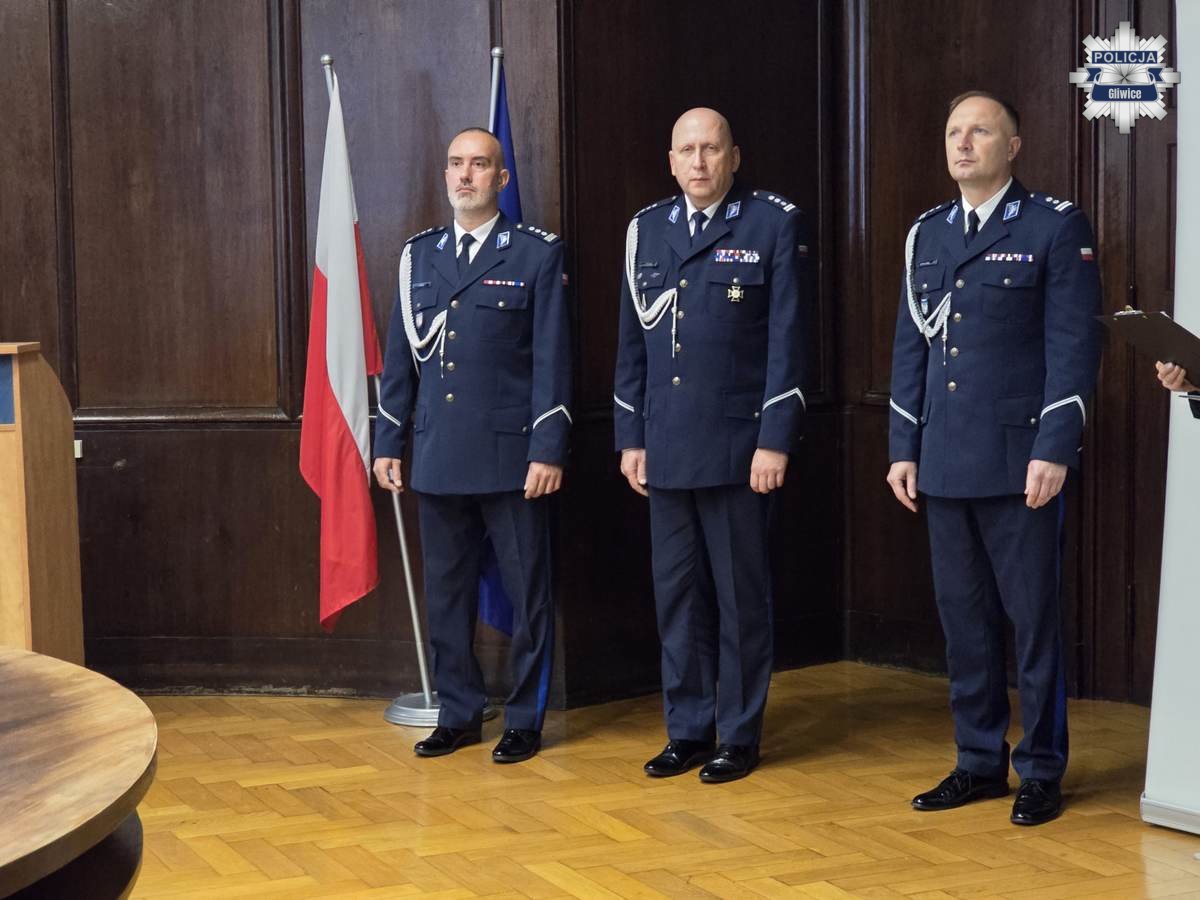 Bąk zastąpił Fuksa. Nowy szef gliwickiej policji