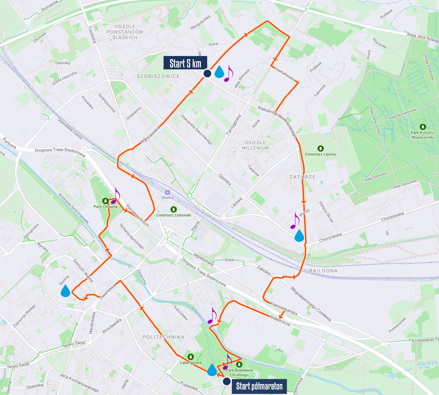 Mapka organizatorów