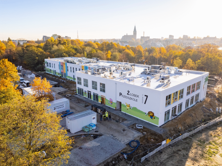 Gliwice budują z myślą o najmłodszych. Żłobko-przedszkole przy Zbożowej nabiera kształtów