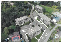 Ponad 100 nowych mieszkań powstanie przy ulicy Wiertniczej. Gliwice podpisały umowę Wiertnicza wizualizacja