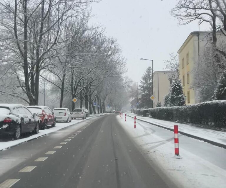 Separatory będą nowym standardem bezpieczeństwa na pasach rowerowych w Gliwicach