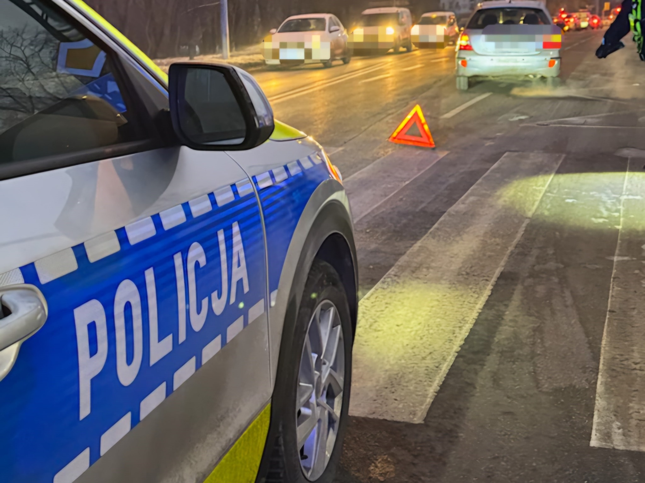 Wypadek na ul. Chorzowskiej. Dwie osoby potracone