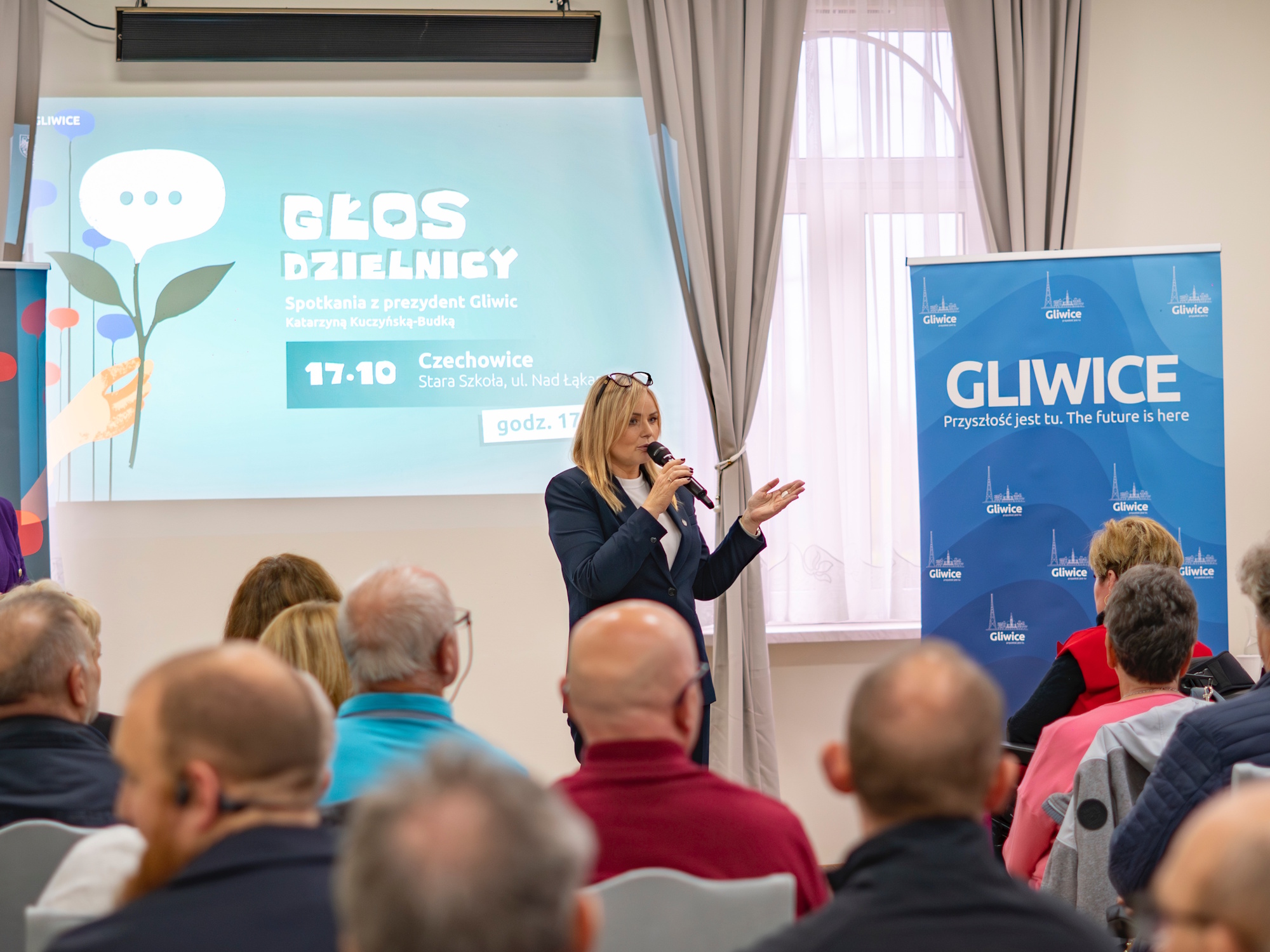 Prezydent Gliwic kontynuuje spotkania z mieszkańcami dzielnic