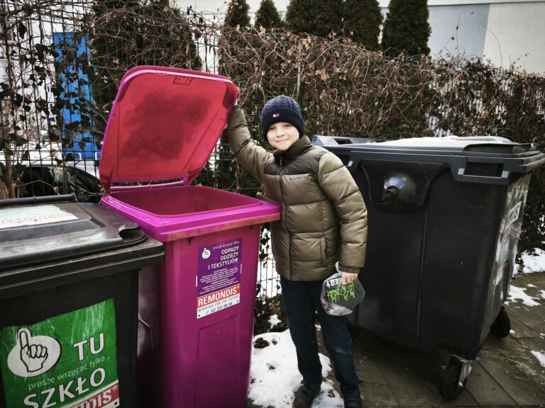Fioletowe pojemniki, kody do PSZOK. Gliwice usprawniają system gospodarowania odpadami