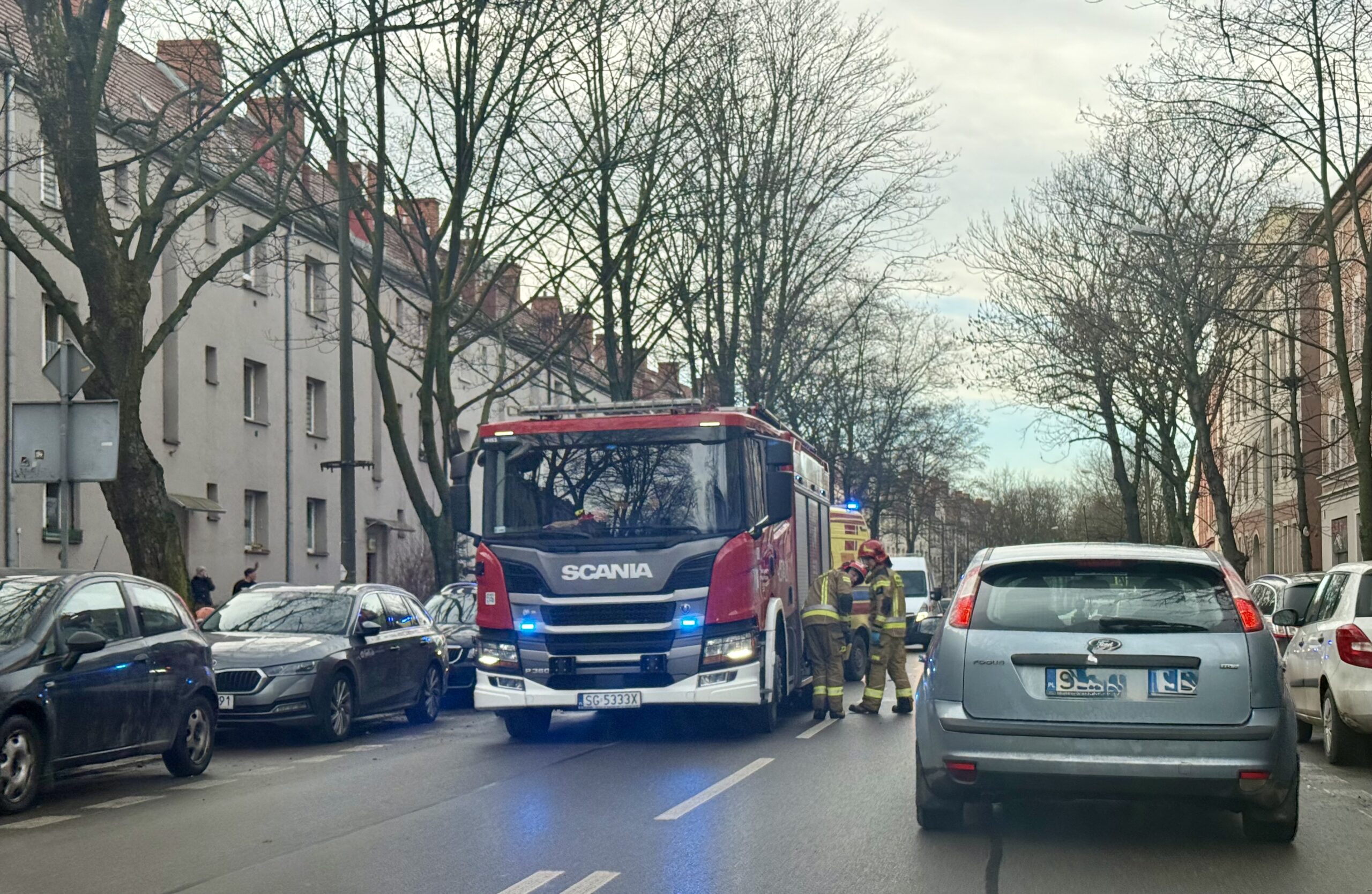 Pożar w Gliwicach. Nie żyje jedna osoba