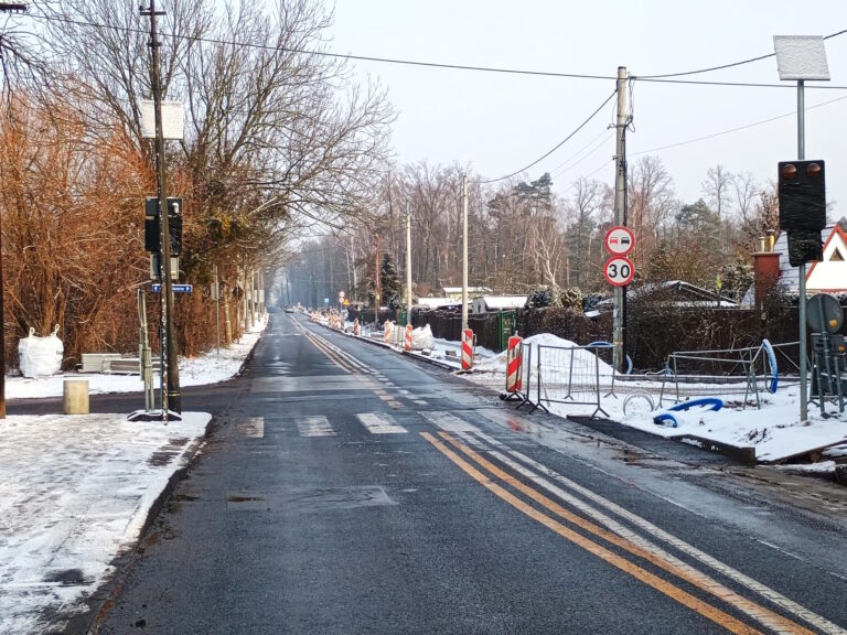 Strzelców Bytomskich: od 12 stycznia zmiany w ruchu i kolejny etap budowy trasy rowerowej