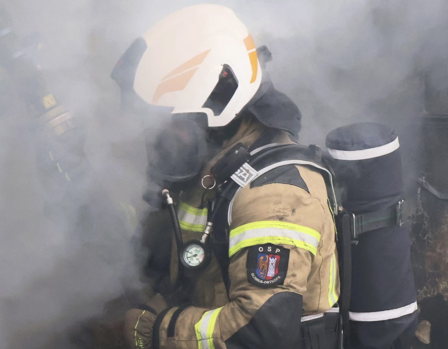 Pożar mieszkania w Gliwicach