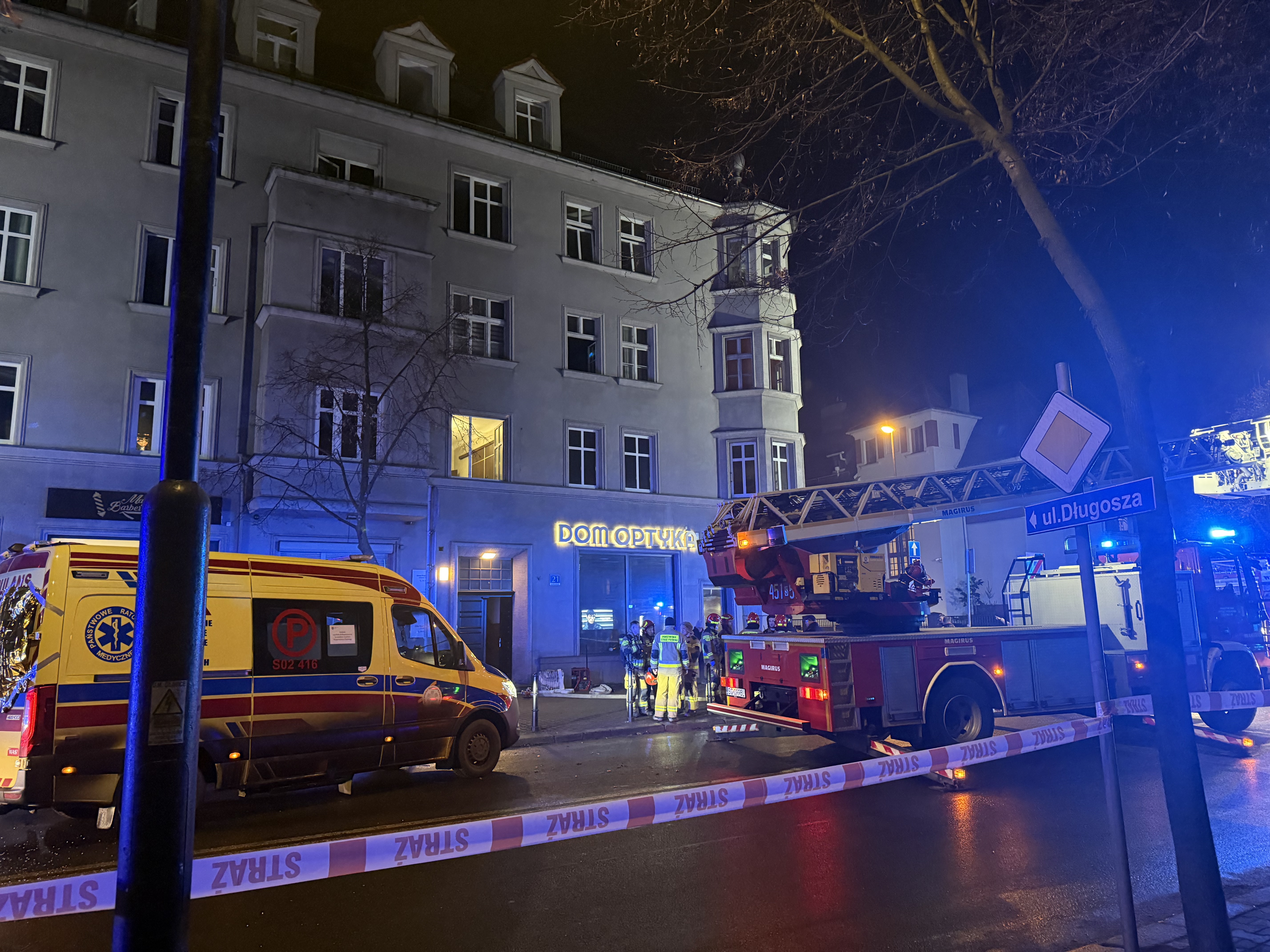 Pożar mieszkania przy ul. Kościuszki. Aktualizacja