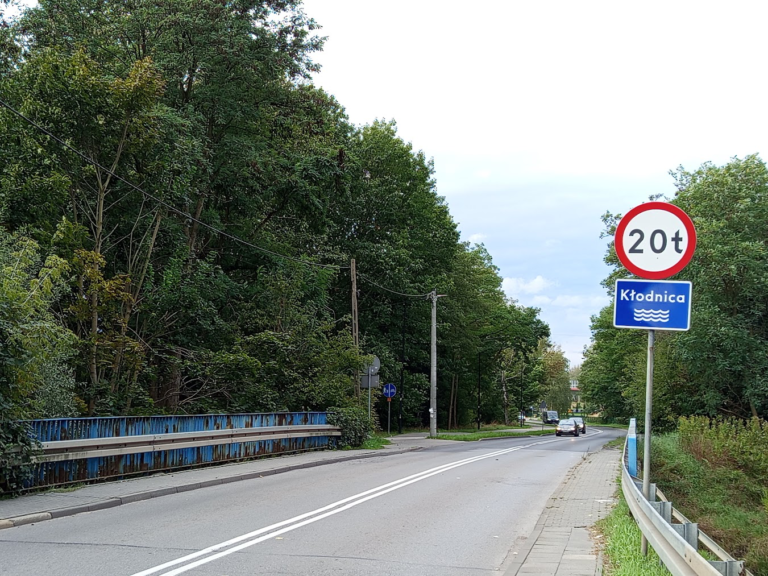 Most w Sośnicy do remontu