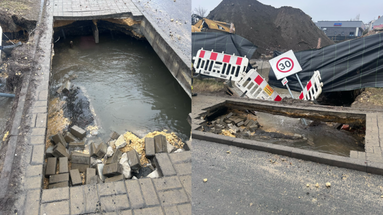 Awaria wodociągu i brak prądu w Gliwicach. Aktualizacja