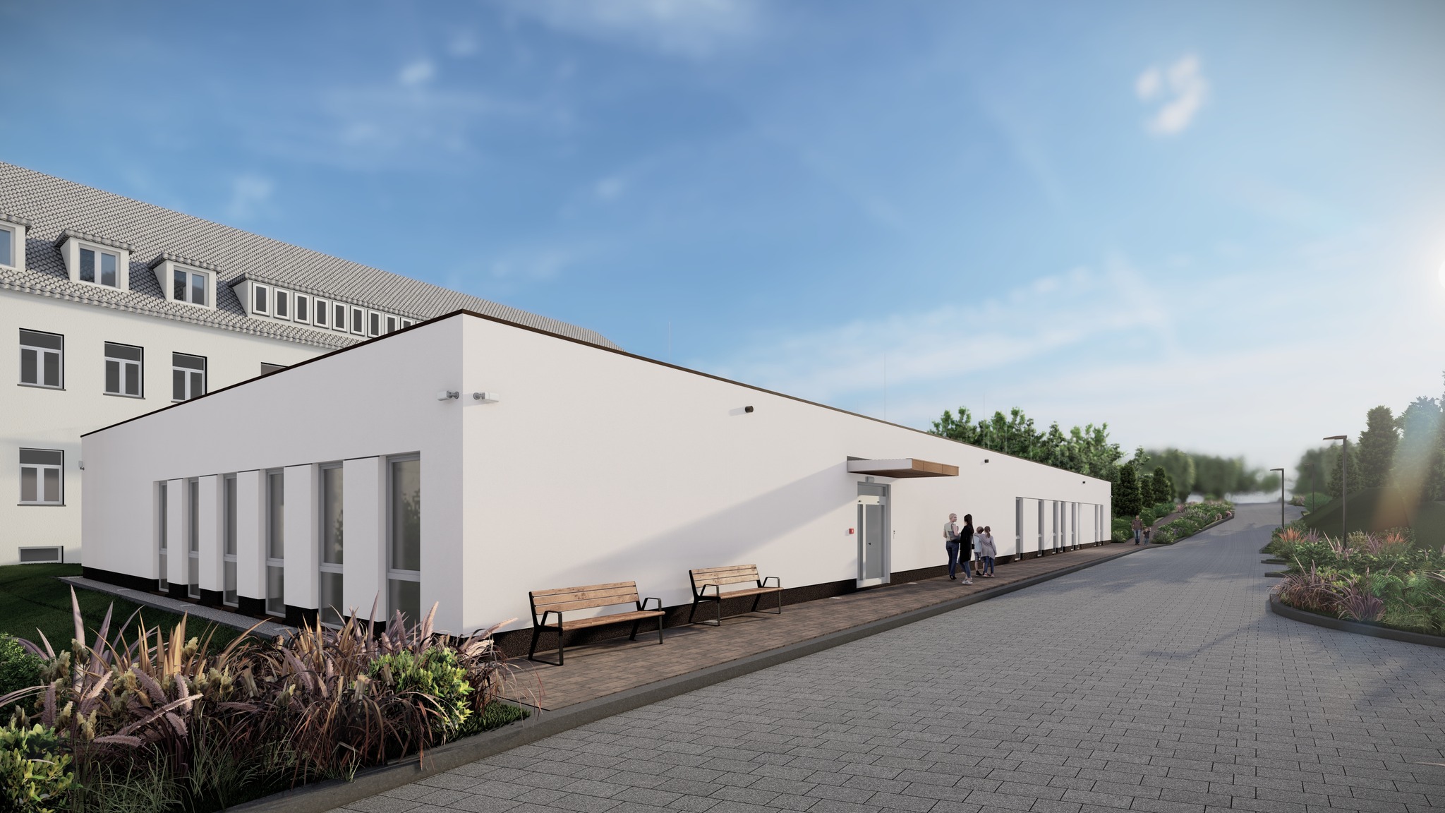 Diagnostyka obrazowa w szpitalu miejskim. Powstanie budynek