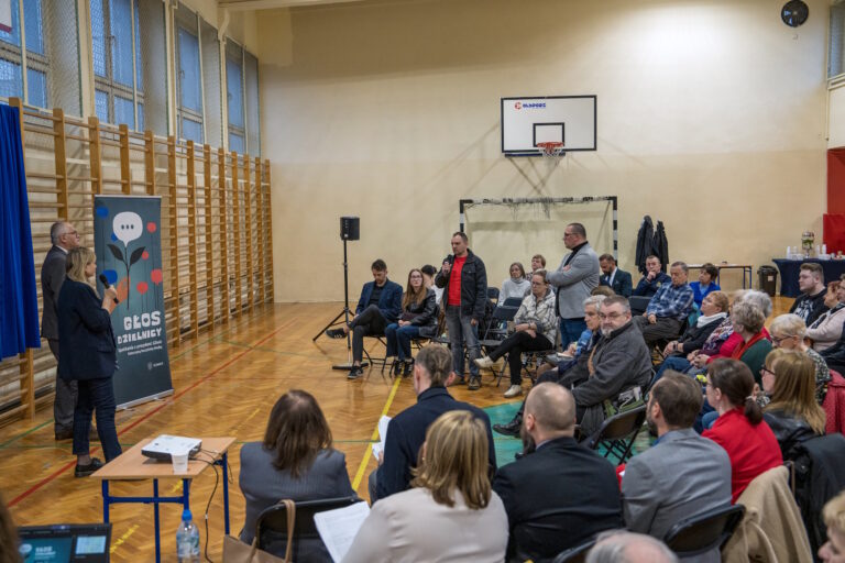 Prezydent Gliwic spotkała się z mieszkańcami Trynku