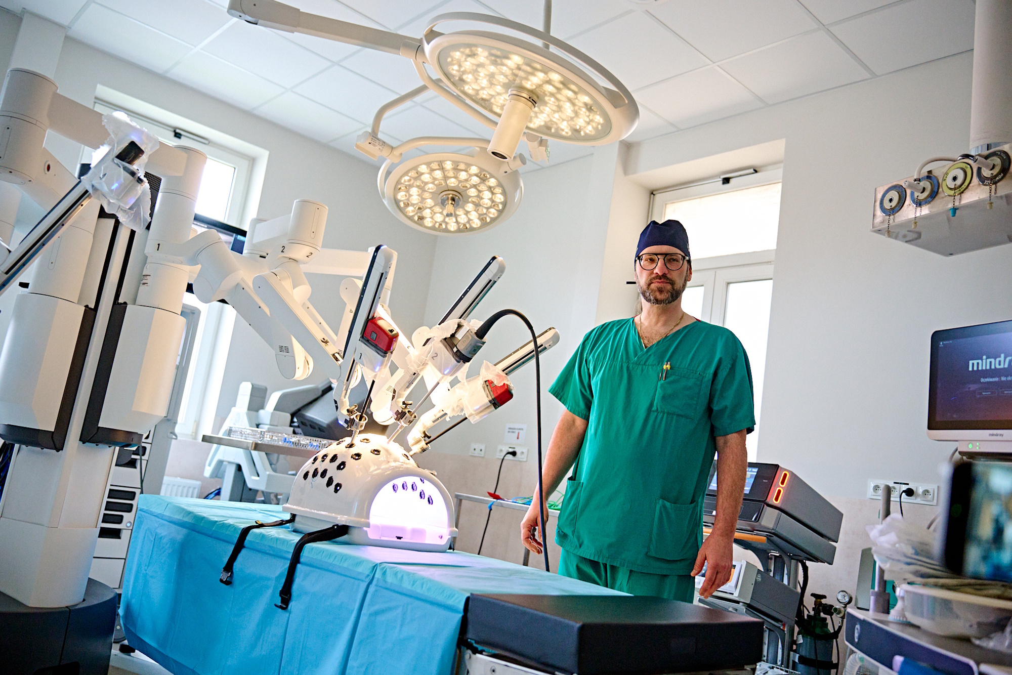 Gliwicki szpital ma nowego robota DaVinci. Zakup w ramach KPO