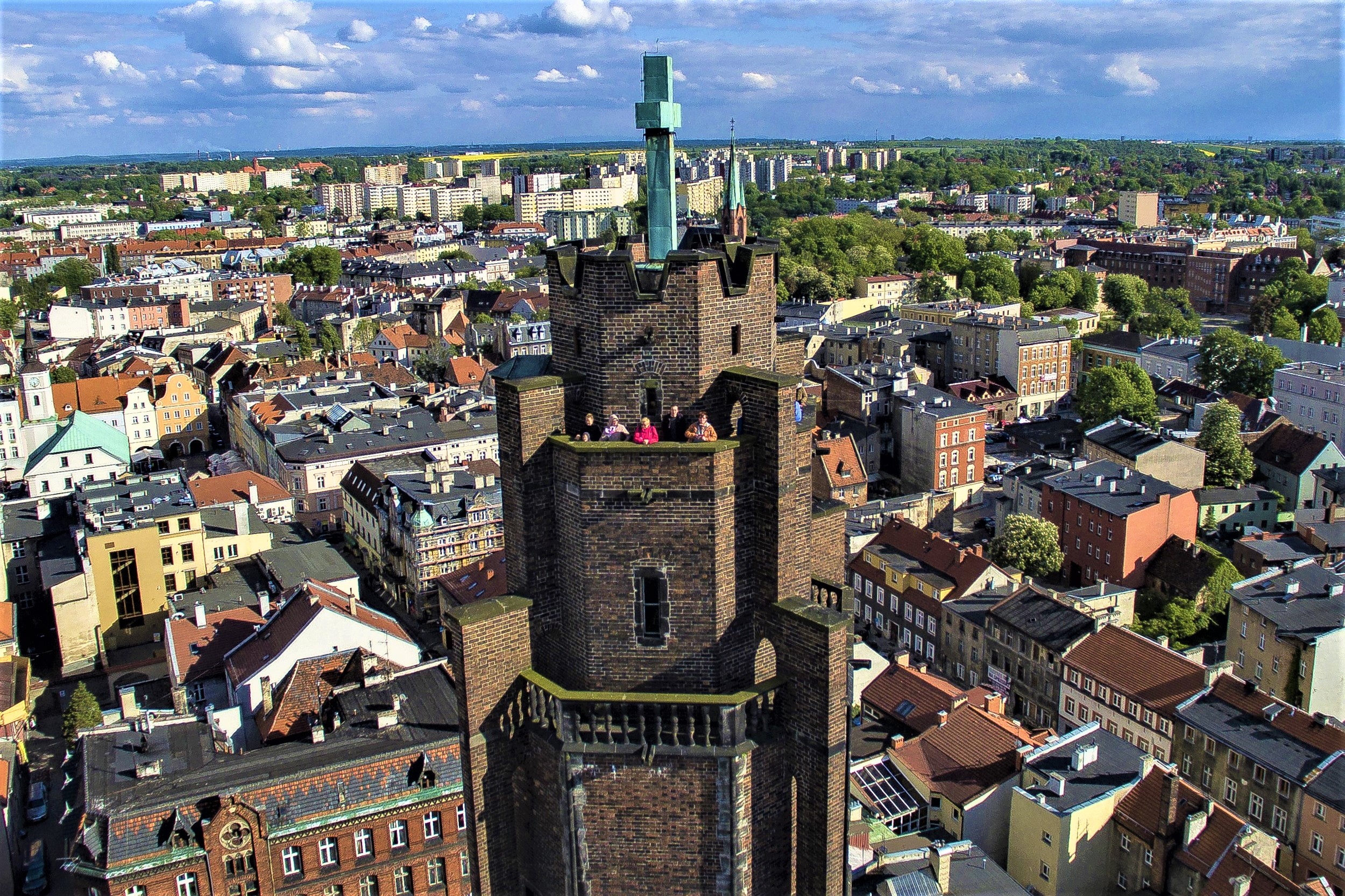 Wejdź na wieżę kościoła w centrum Gliwic i podziwiaj widoki