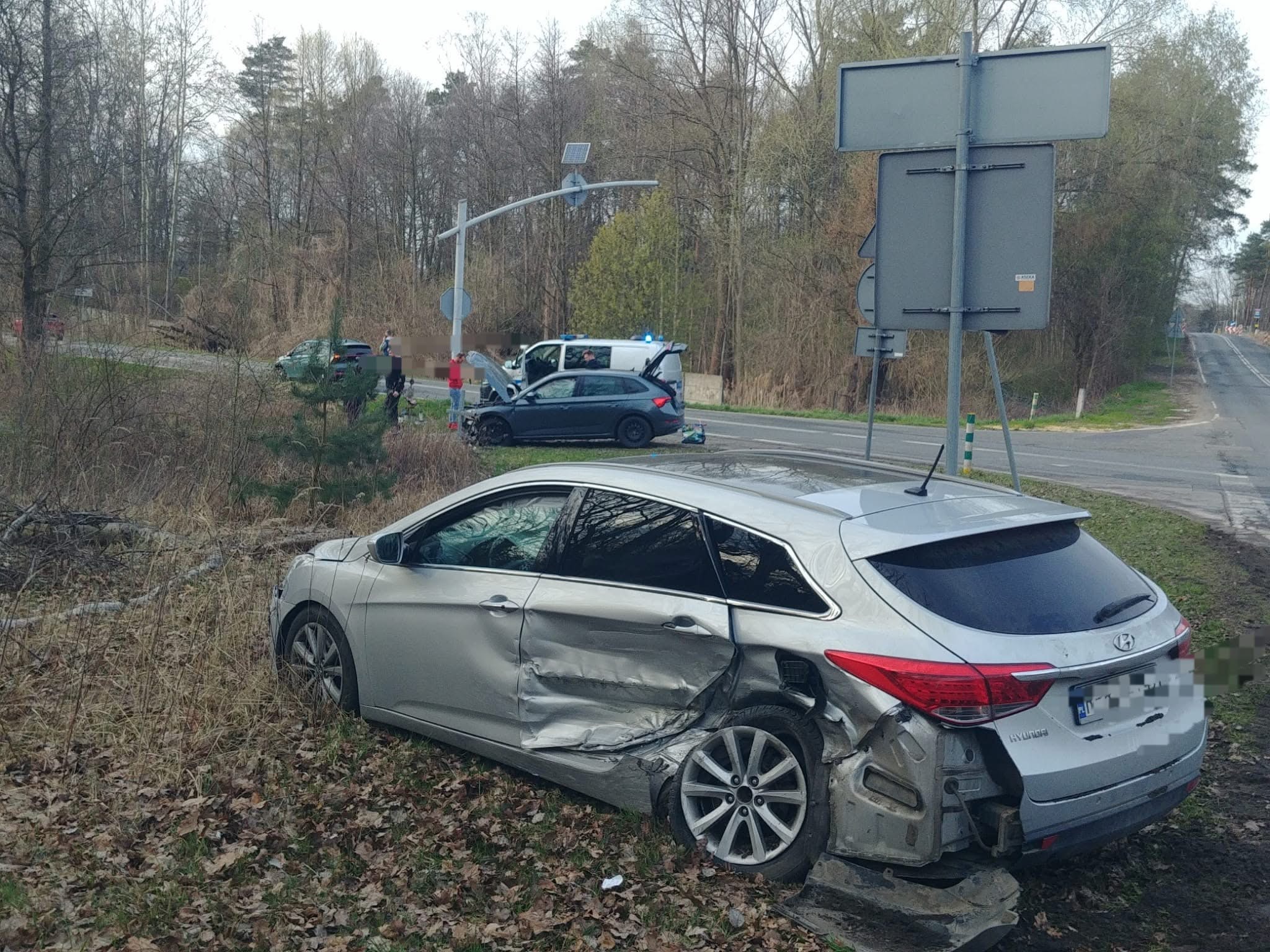 Wypadek w Gliwicach. To skrzyżowanie znów o sobie przypomniało
