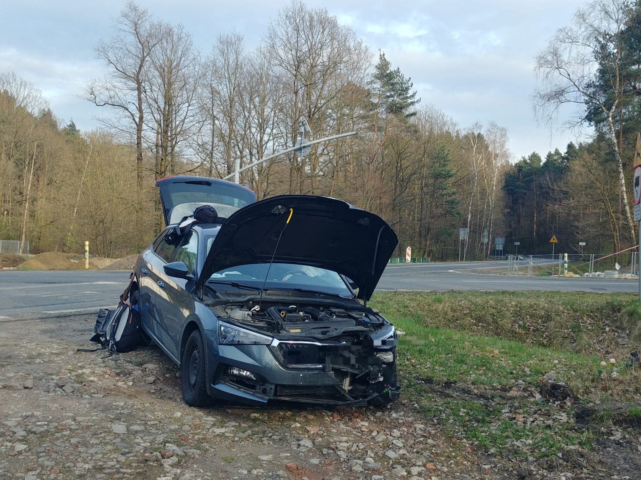 Wypadek w Gliwicach. To skrzyżowanie znów o sobie przypomniało