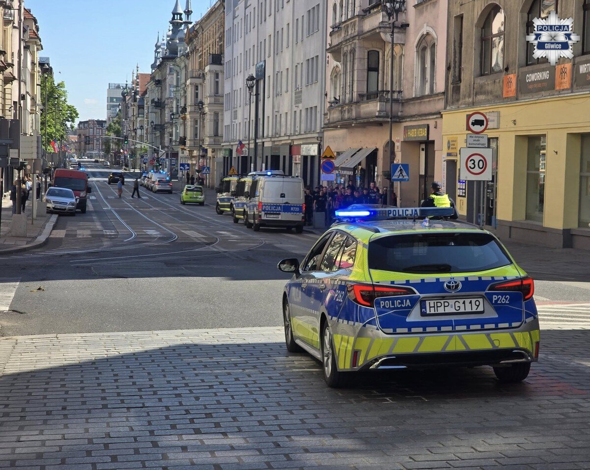 Wypadek i 34 kolizje w Gliwicach. Byli też pijani kierowcy