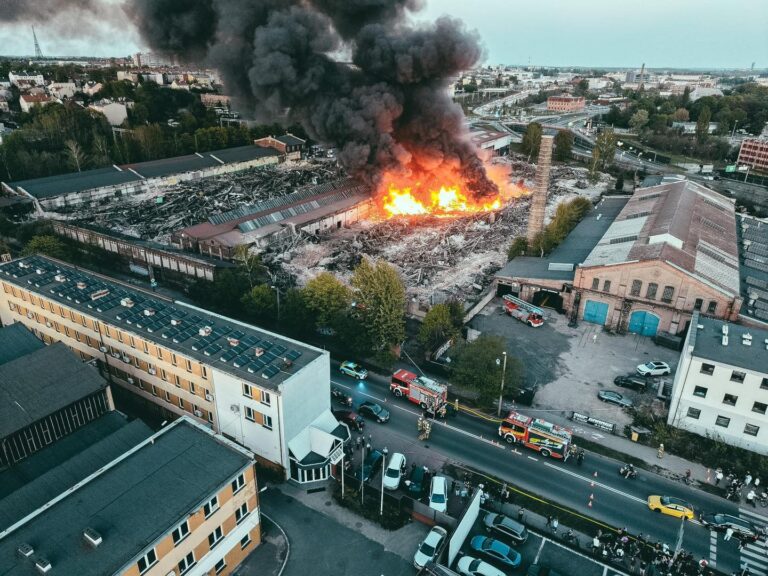 Pożar w Gliwicach ugaszony. Co wiemy na ten moment?