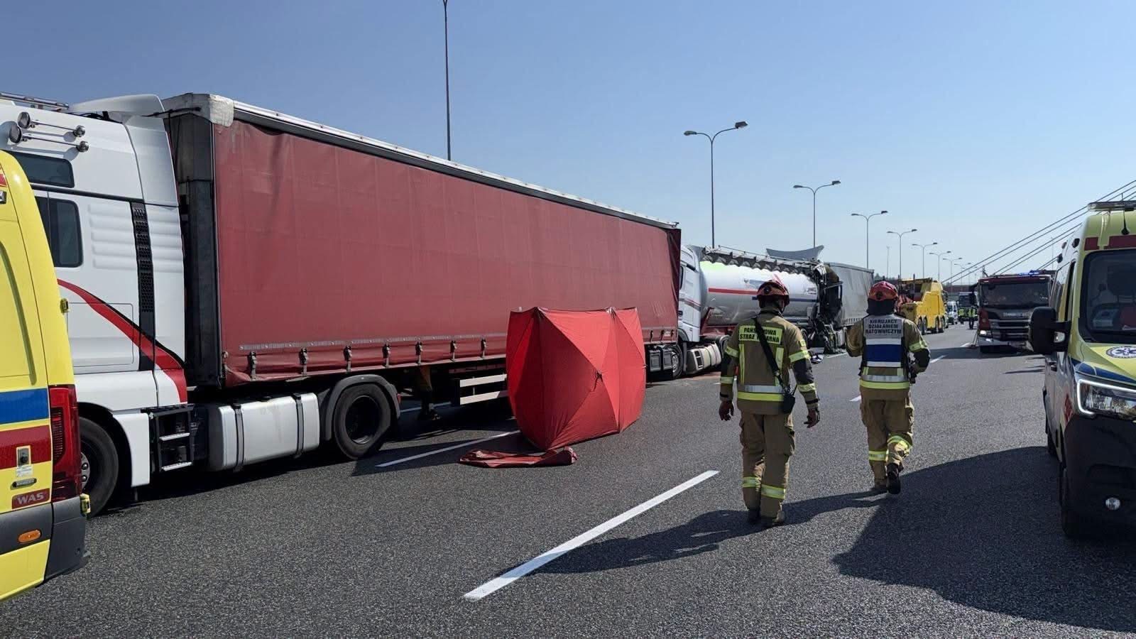 Tragiczny wypadek na autostradzie A4 w Gliwicach