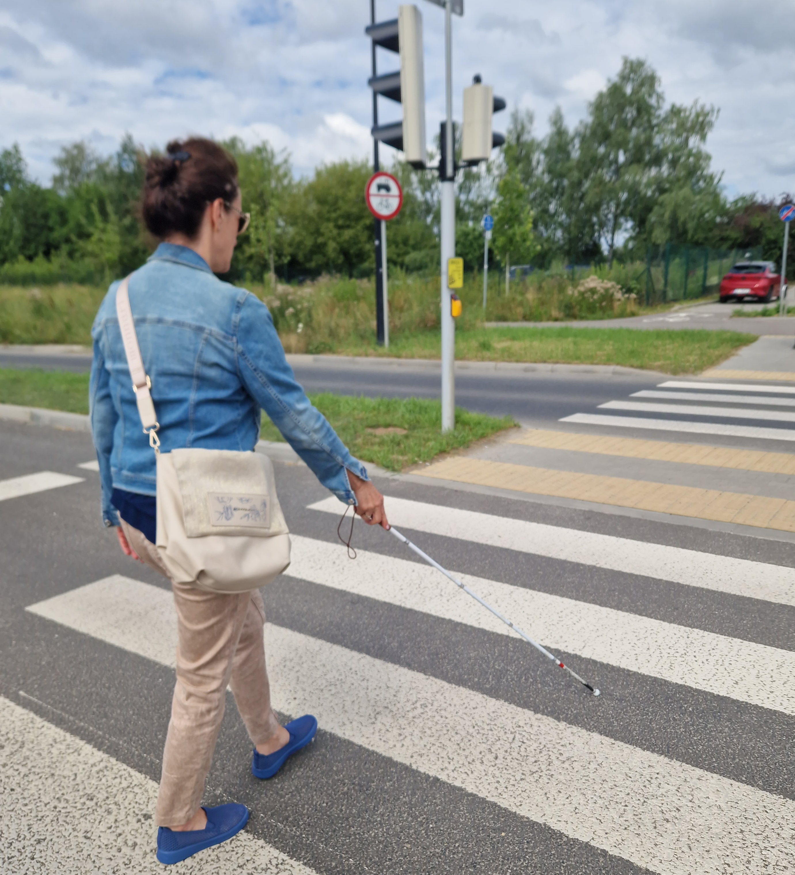 Gliwickie przejścia bardziej dostępne. istotny głos osób niewidomych i słabowidzących