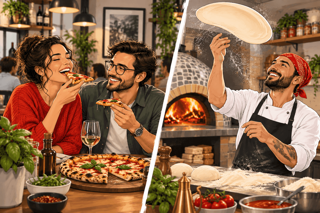 Pizzaiolo – mistrz sztuki robienia pizzy