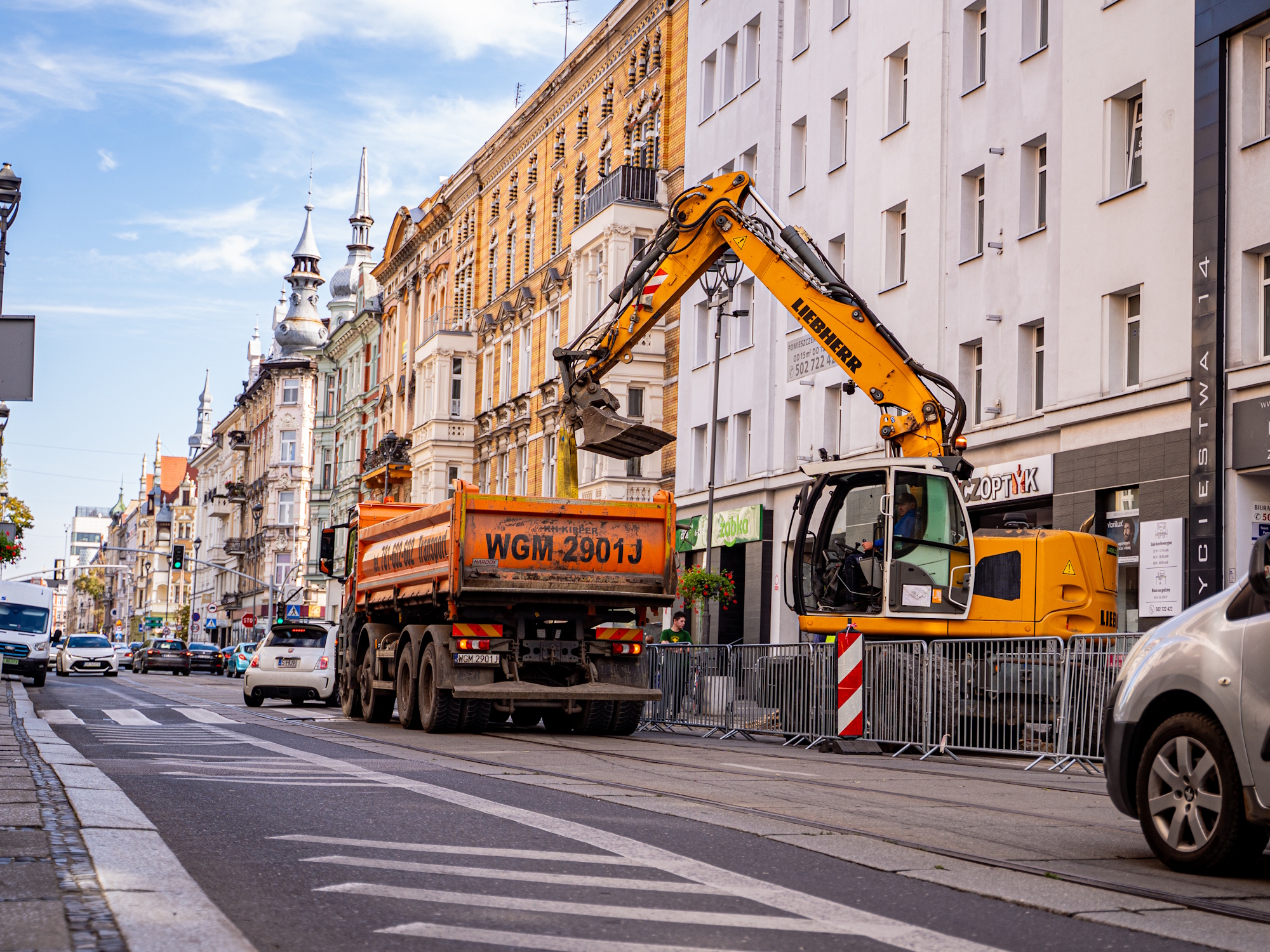Na Zwycięstwa rozpoczęły się prace przy sieci gazowej. Trwa pierwszy etap przebudowy