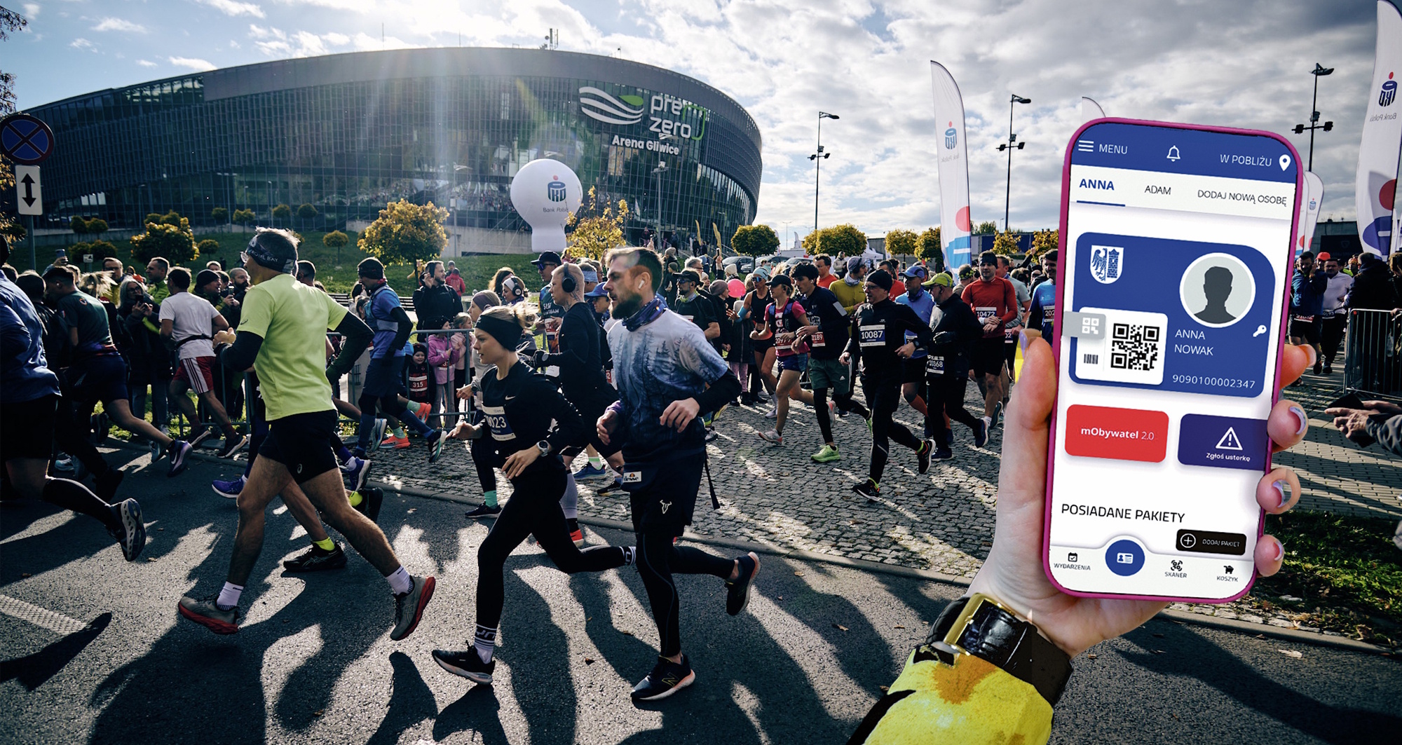 Startuje 12. PKO Półmaraton Gliwicki. Biegacze opanują miasto