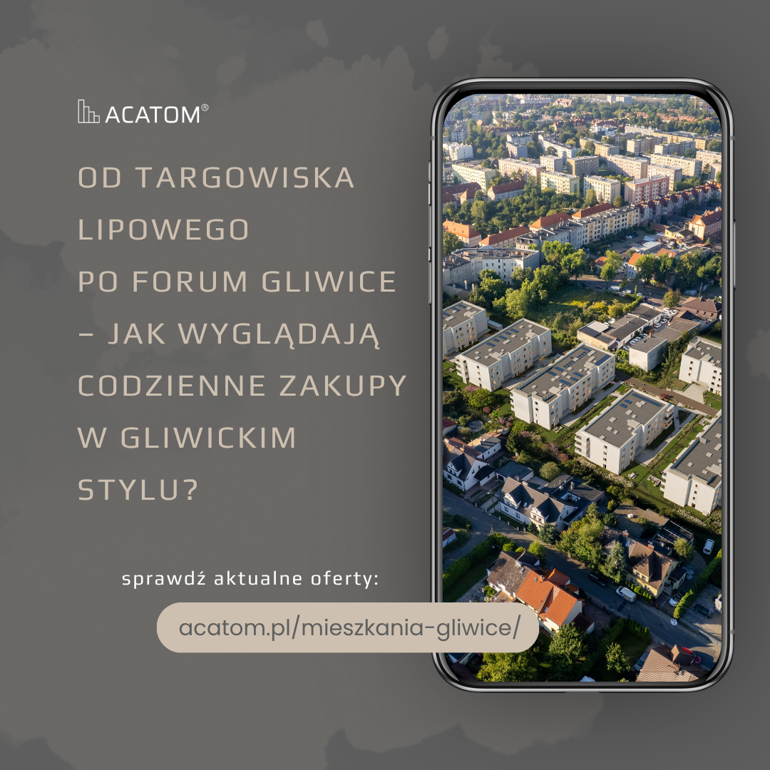 Od Targowiska Lipowego po Forum Gliwice – jak wyglądają codzienne zakupy w gliwickim stylu?